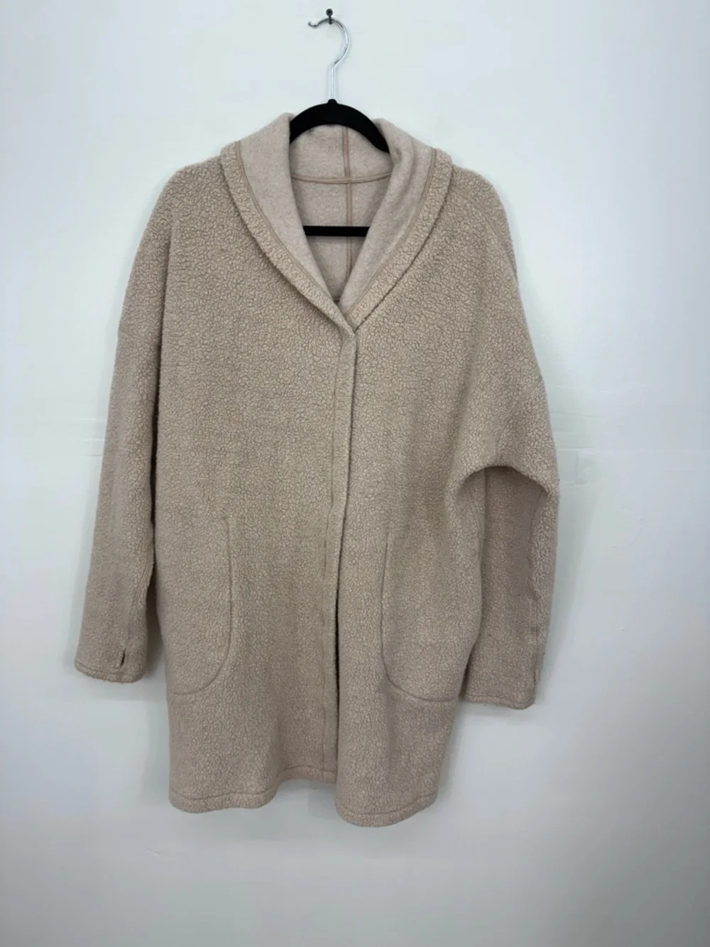 Lululemon Sincerely Sherpa Wrap Teddy Coat